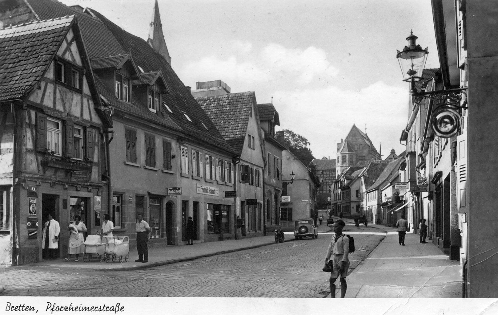 09_Pforzheimer Straße vor 1938