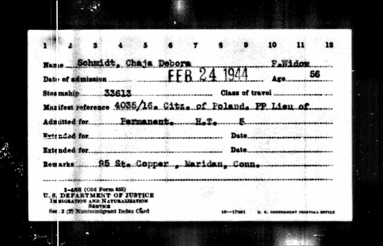 Admission of an individual into the United States