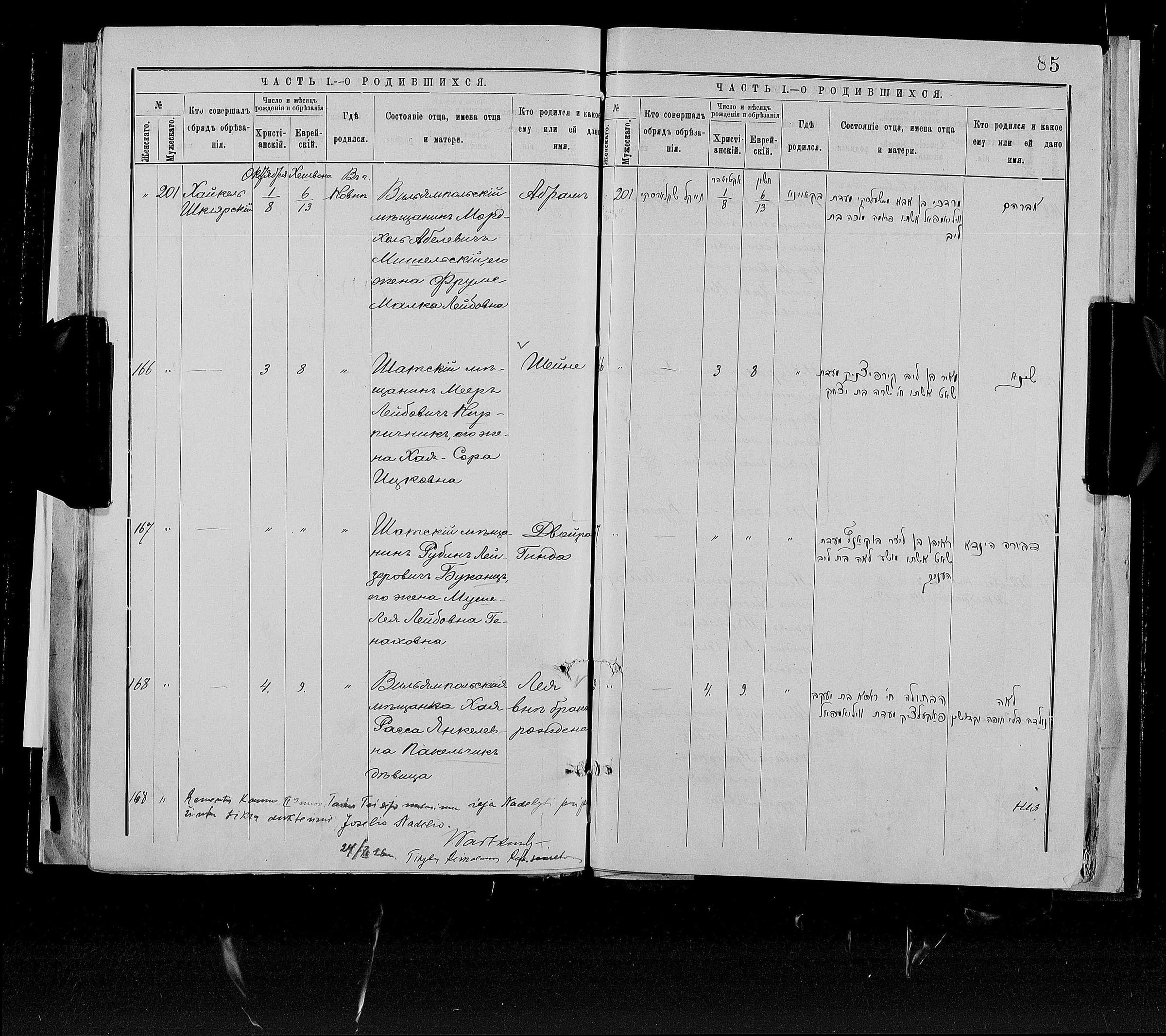 Leia birth registration