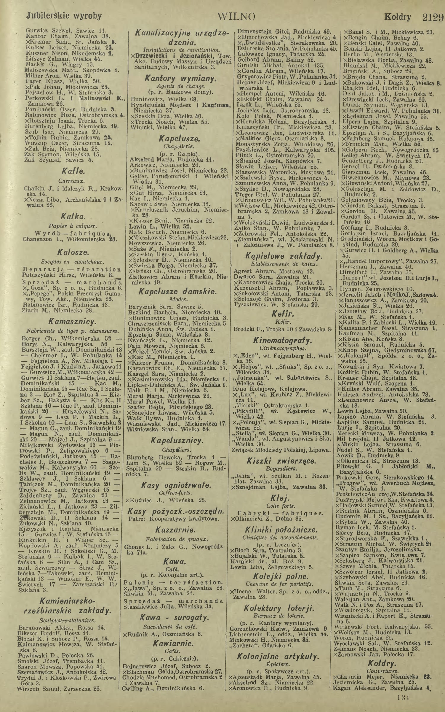 1930 Poland and Danzig Business Directory (Trade, Industry, Handicraft, and Agriculture)