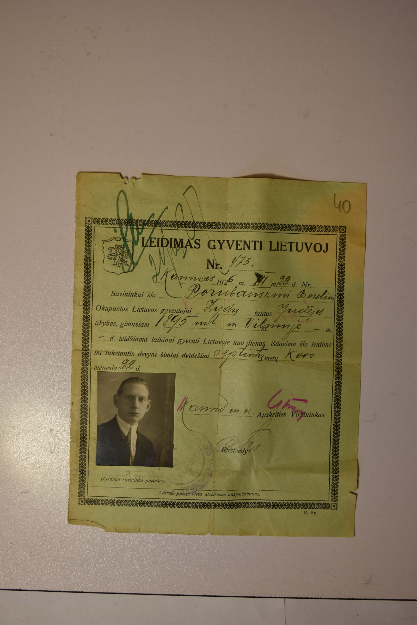 Residence Peremit 19260322